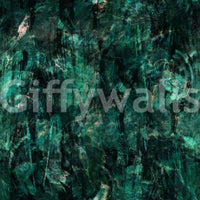 A detail of the brushstrokes and tones in the design.

