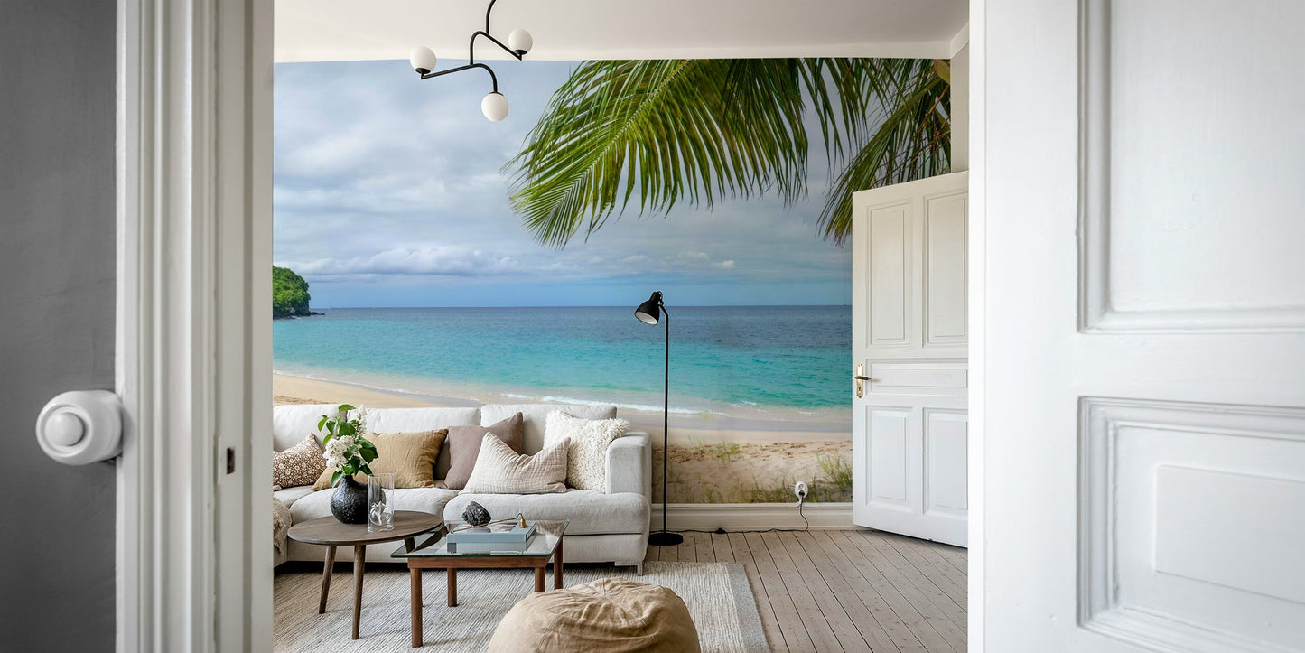 Emerald Waters Beach Wall Mural