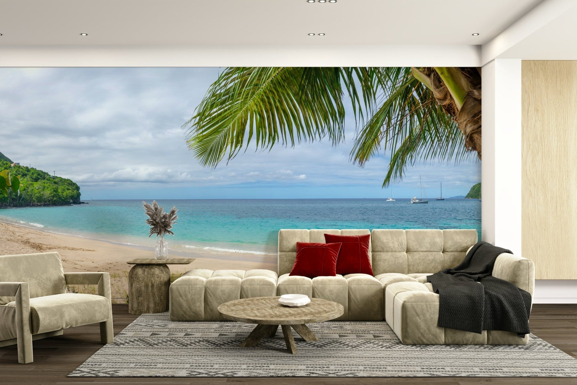Emerald Waters Beach Wall Mural GD3919
