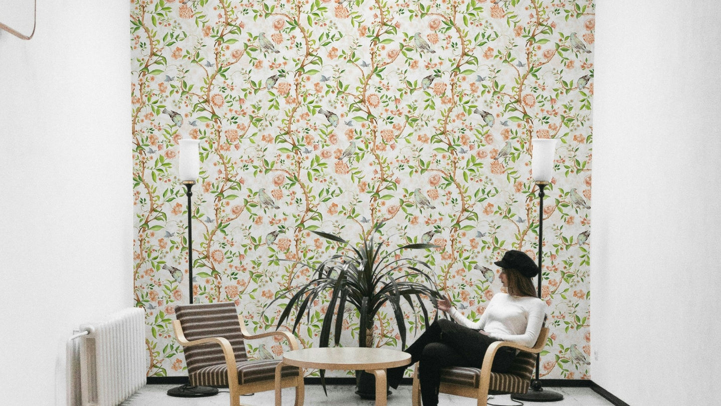 Enchanted garden theme wall decor

