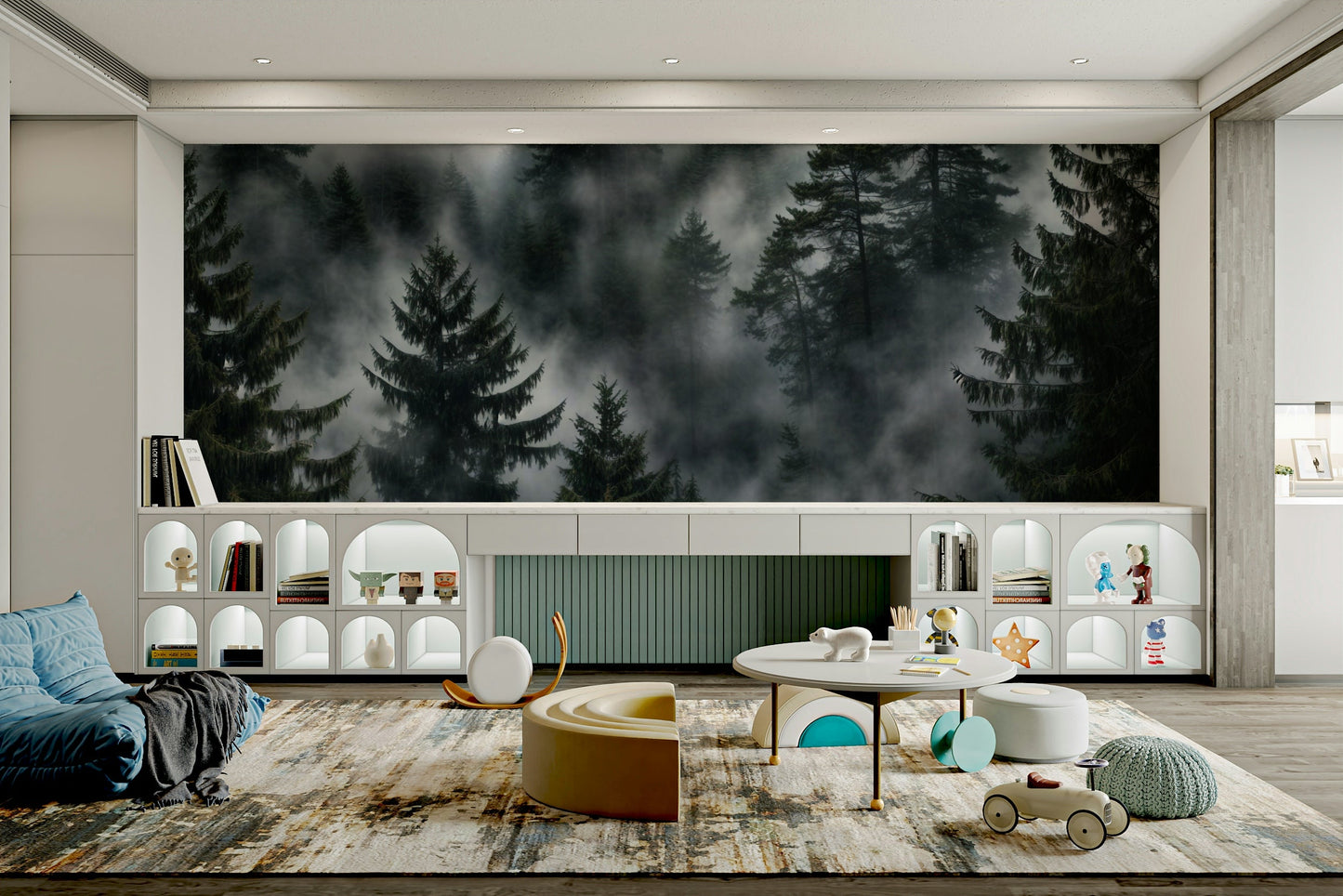 The image has a soft, painted look.

