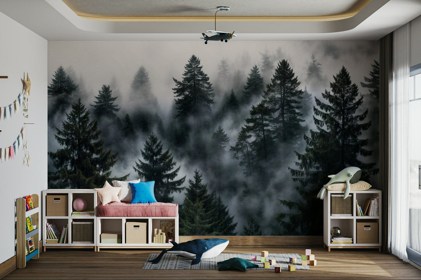 The style is artistic and natural.

