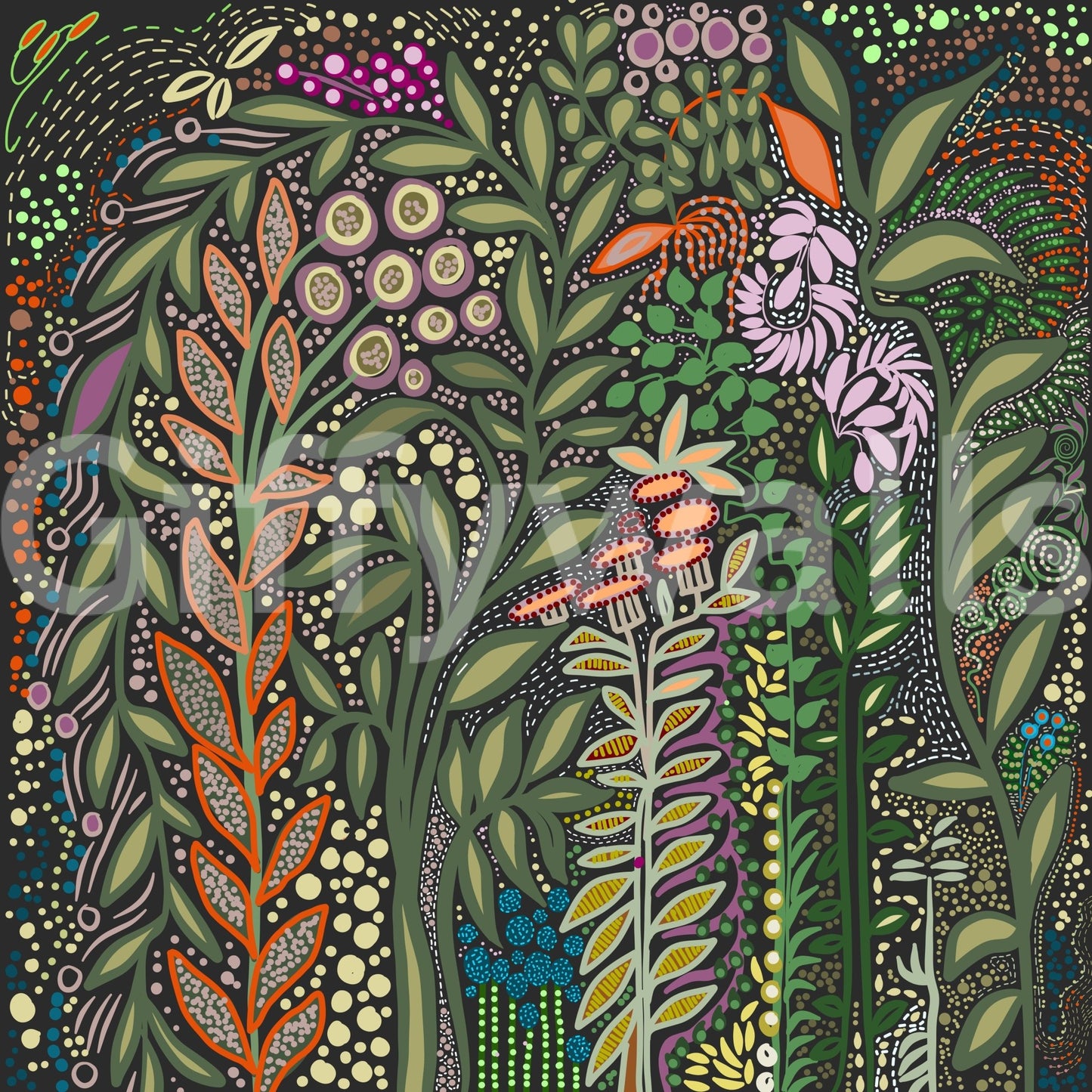 A high-quality abstract print wall mural for walls., GD6016