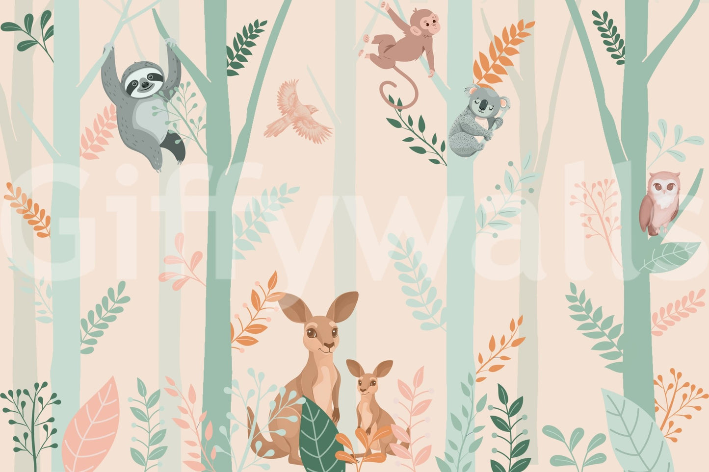 The overall mood is peaceful and imaginative.

