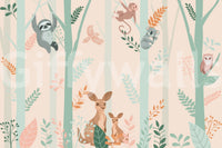 The overall mood is peaceful and imaginative.

