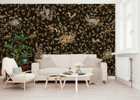Design showcasing a toucan on the Enchanted Forest Naps Wall Mural