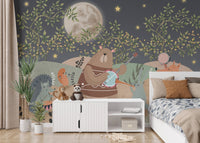 Enchanted Forest Party Wall Mural - Giffywalls, C91
