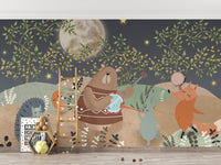 Enchanted Forest Party Wall Mural - Giffywalls, C91