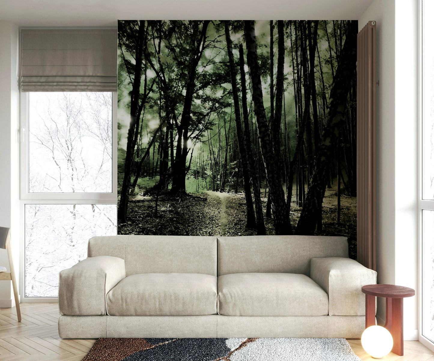 Perfect wall mural for living rooms, bedrooms, and offices

