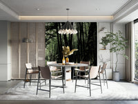 Nature-inspired wall mural that brings the outdoors inside

