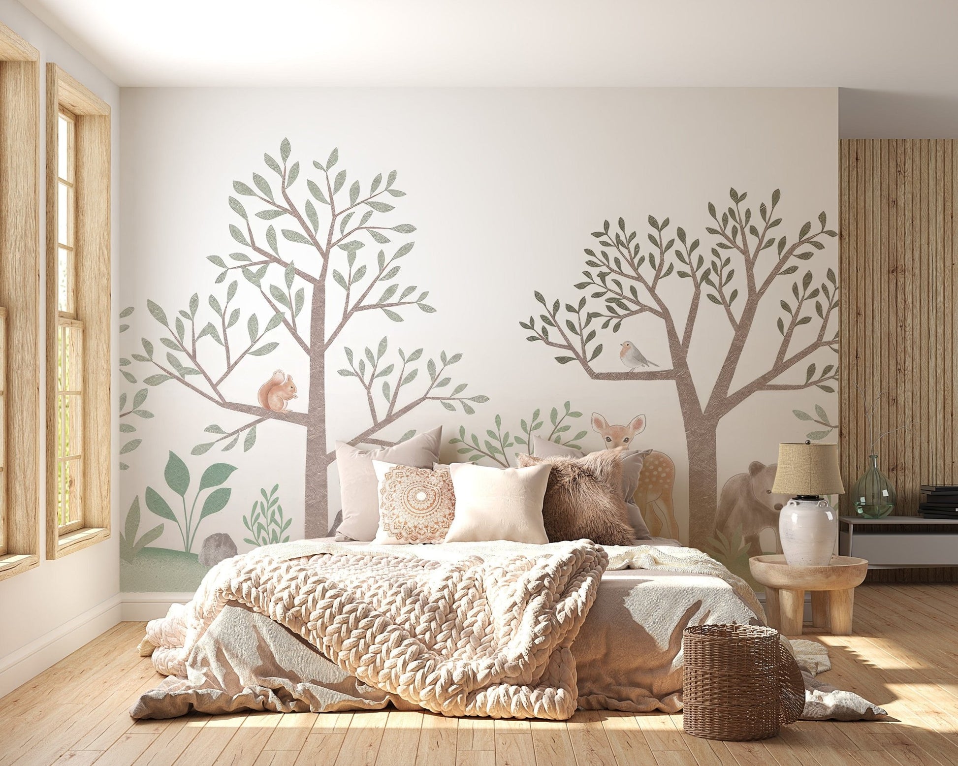 Enchanted Forest Wall Mural - Giffywalls