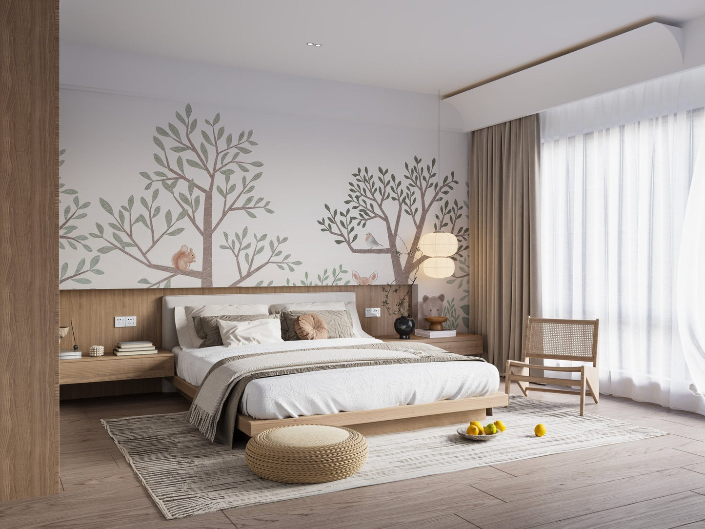 Enchanted Forest Wall Mural - Giffywalls