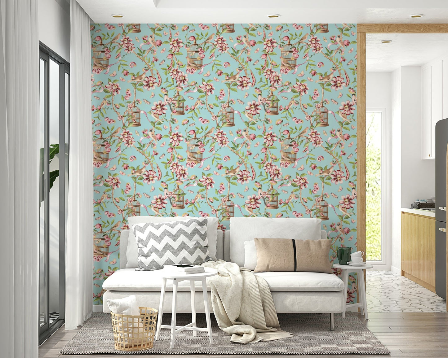 Beautiful Garden Birds Wallpaper Mural

