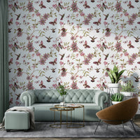 Enchanted Garden with Vibrant Blooms

