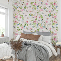 Dreamy garden theme in Enchanted Garden Escape wallpaper

