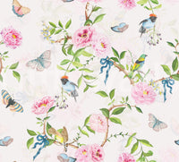 Botanical beauty in Enchanted Garden Escape wallpaper


