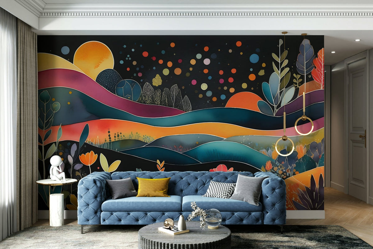 Fantastical landscape where sky meets earth. GD2974

