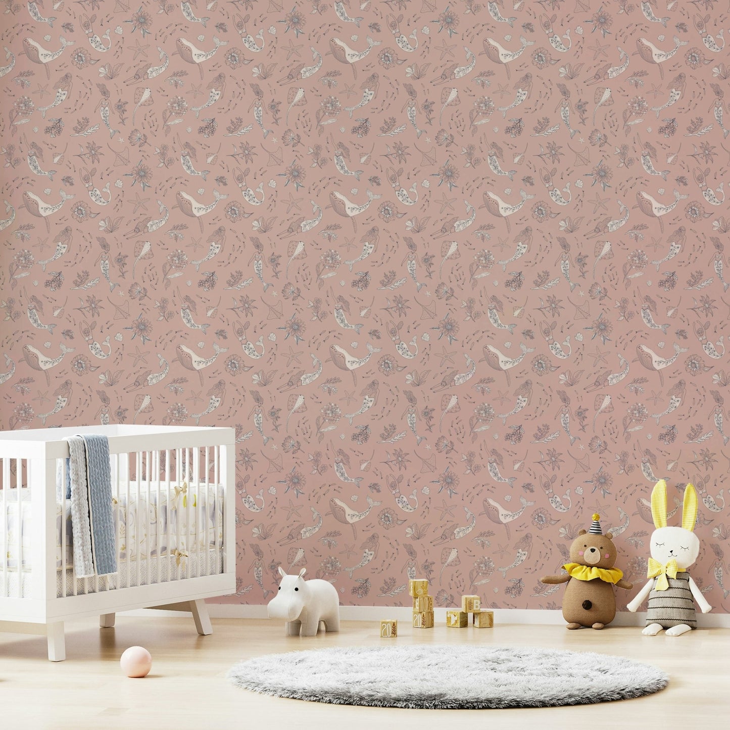 Lagoon-themed wallpaper with enchanted charm, GD960