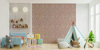 Whimsical mermaid wallpaper in ocean colors, GD960