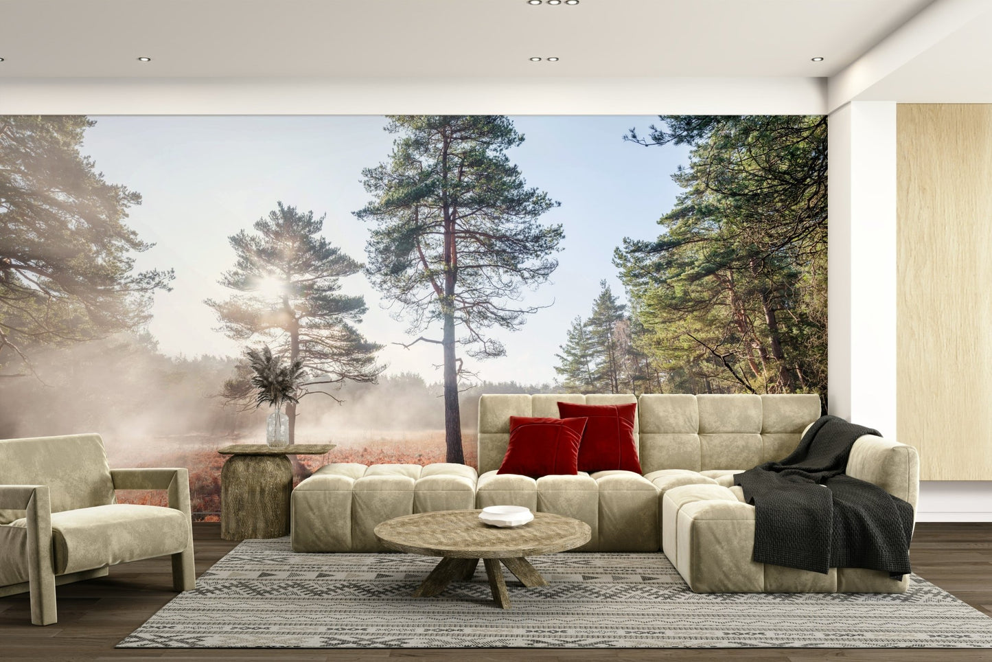 Ancient tranquility aesthetic.

