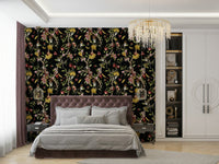 Fun primate wallpaper for a playful, natural vibe.