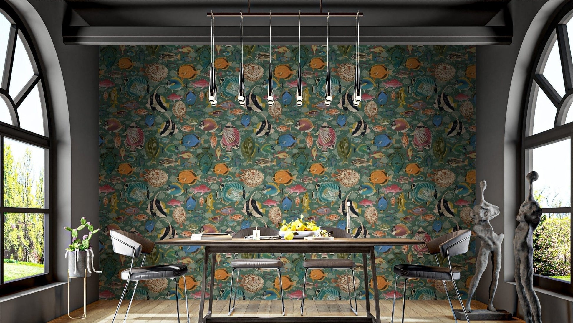 Enchanting Aquatic Dance Wallpaper