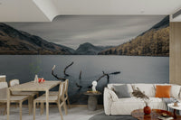 The mountains and hills are prominent in the background.

