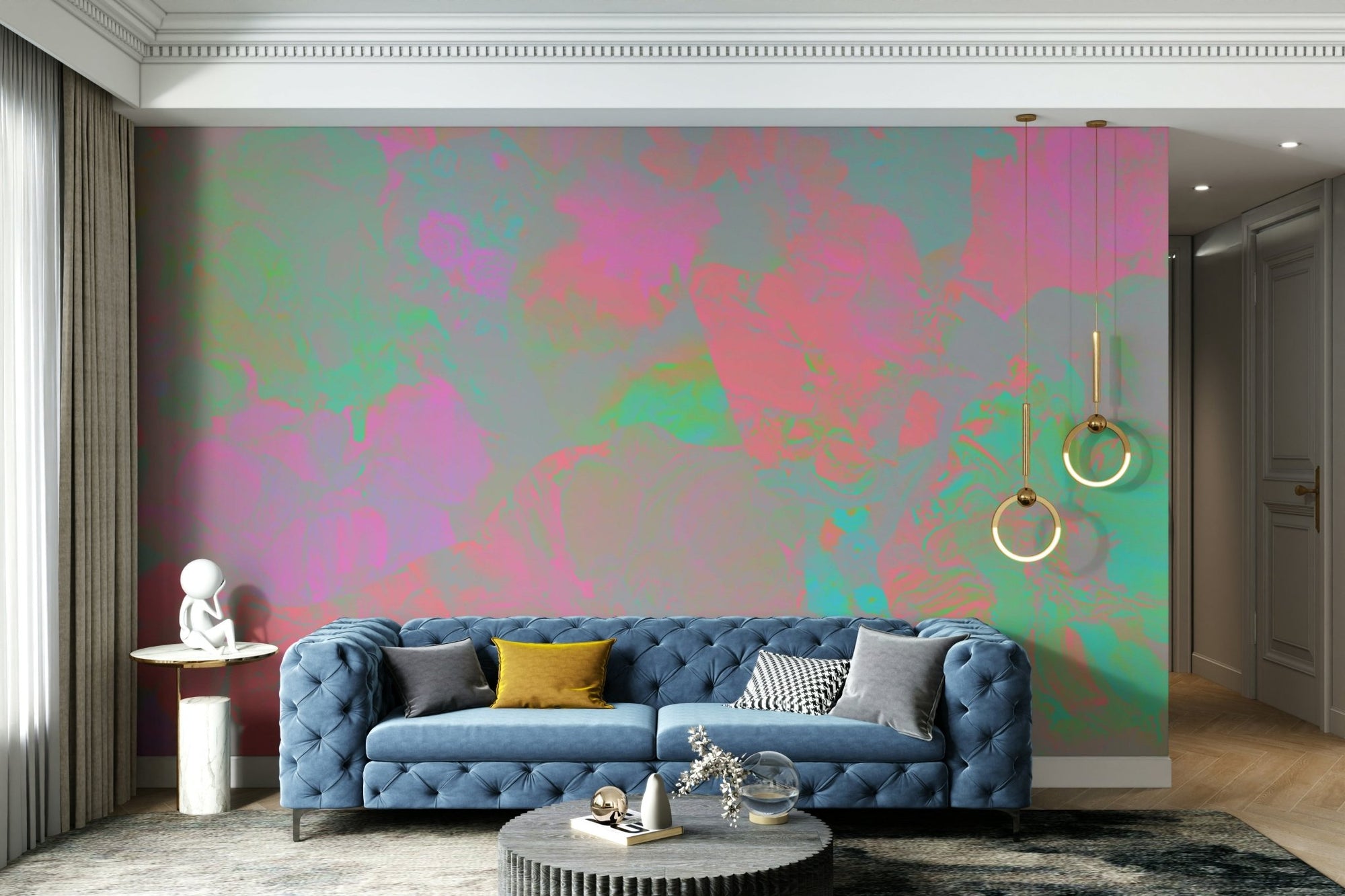 Ephemeral Bloom Wall Mural, GD2626