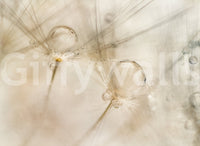 An artistic nature inspired mural for home decor.