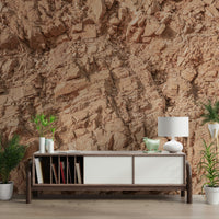A contemplative subtle texture wallpaper mural for a feature wall.

