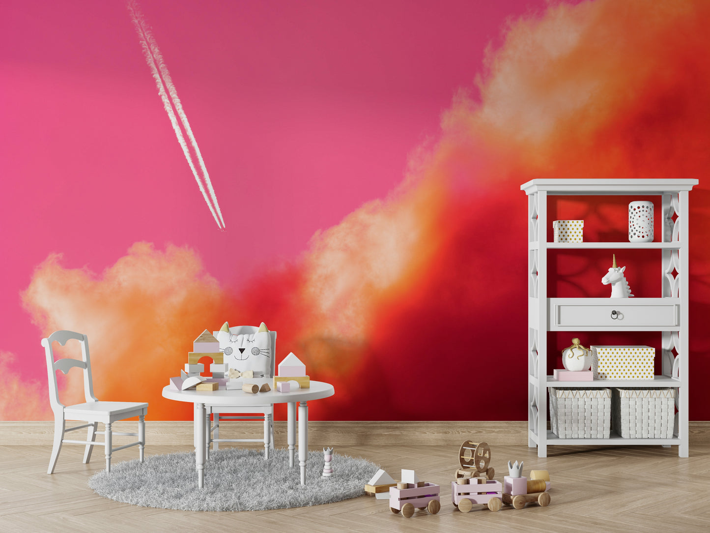 A tranquil scenic getaway wall mural for your decor.

