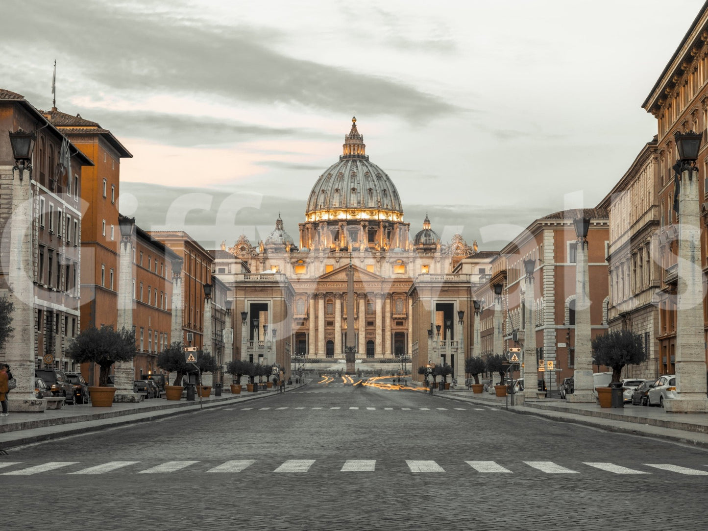 Eternal City Vista Wall Mural