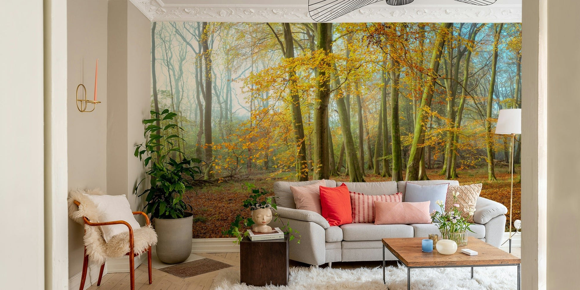 Nature-inspired design perfect for calming home decor

