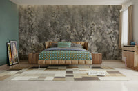 A serene and ethereal wall mural.
