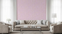 Vertical blush motion lifts the lounge area with Ethereal Blush Strokes wallpaper.GD9524