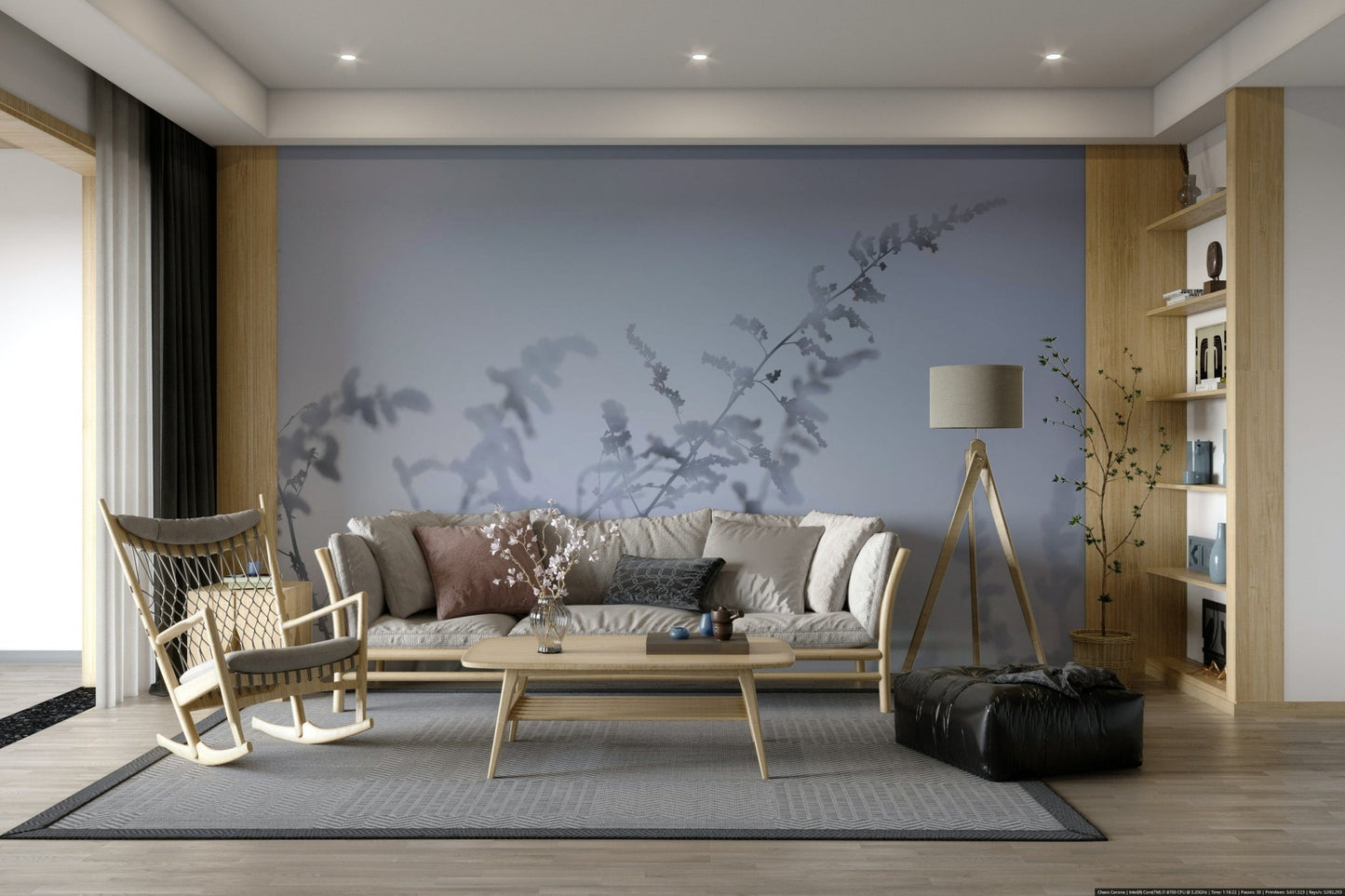 Ethereal Botanical Photography - Soft Focus Floral Art Print Wall Mural