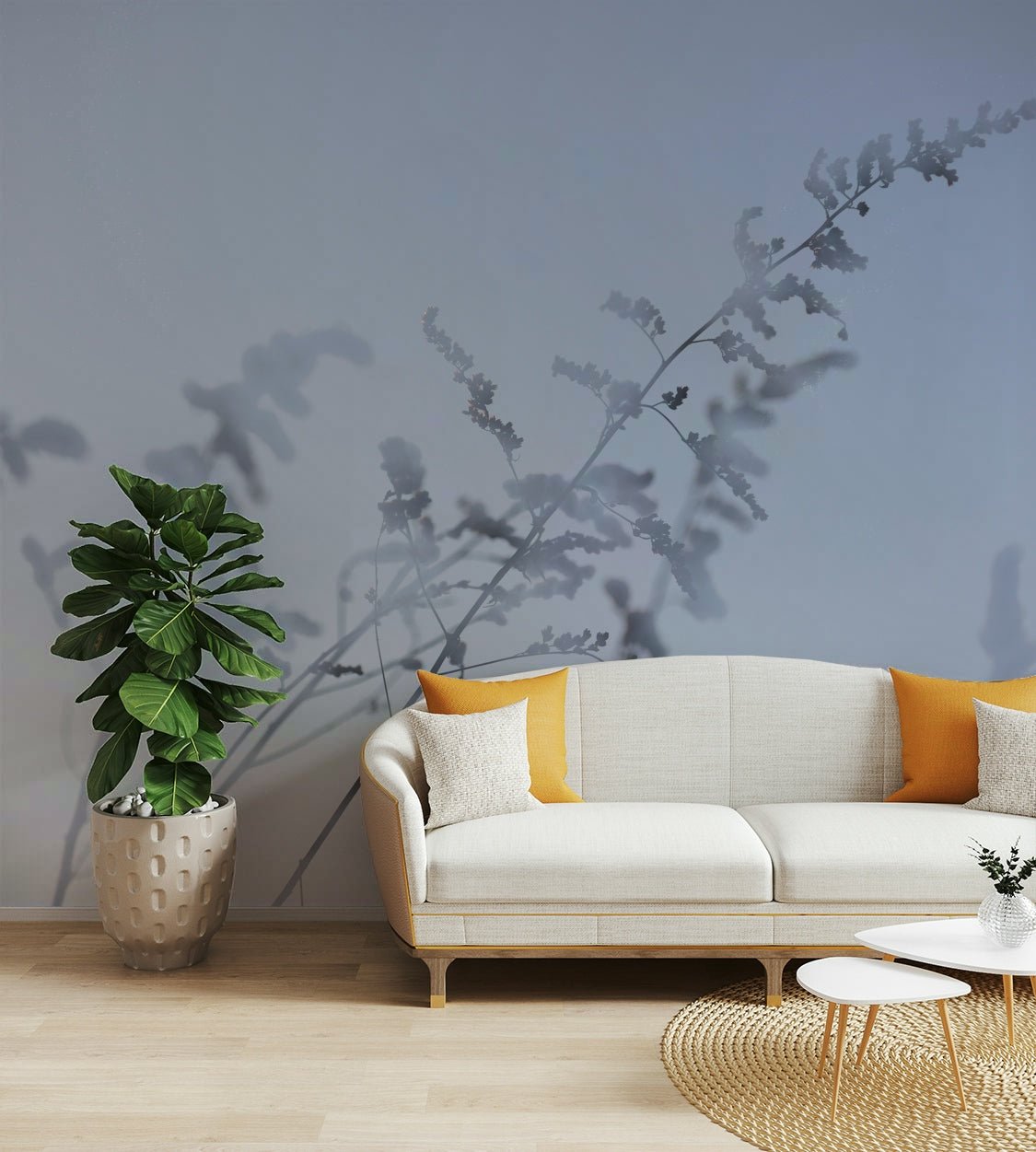 Ethereal Botanical Photography - Soft Focus Floral Art Print Wall Mural