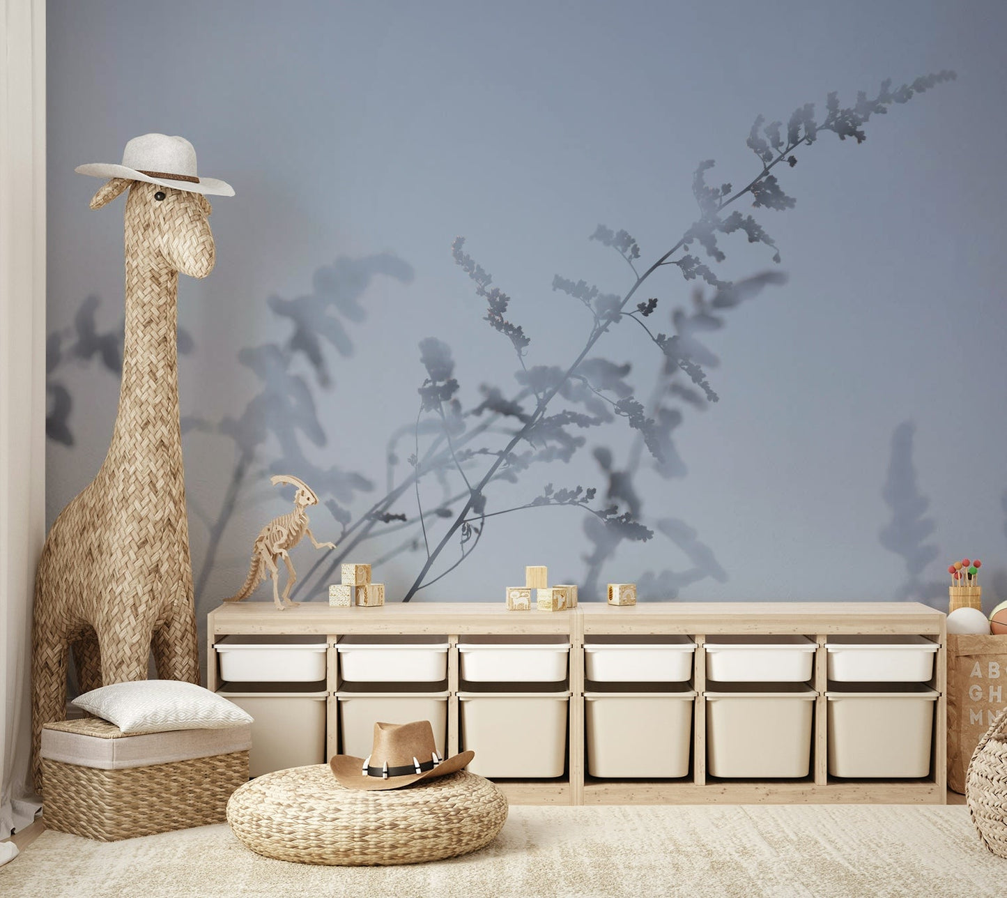 Ethereal Botanical Photography - Soft Focus Floral Art Print Wall Mural