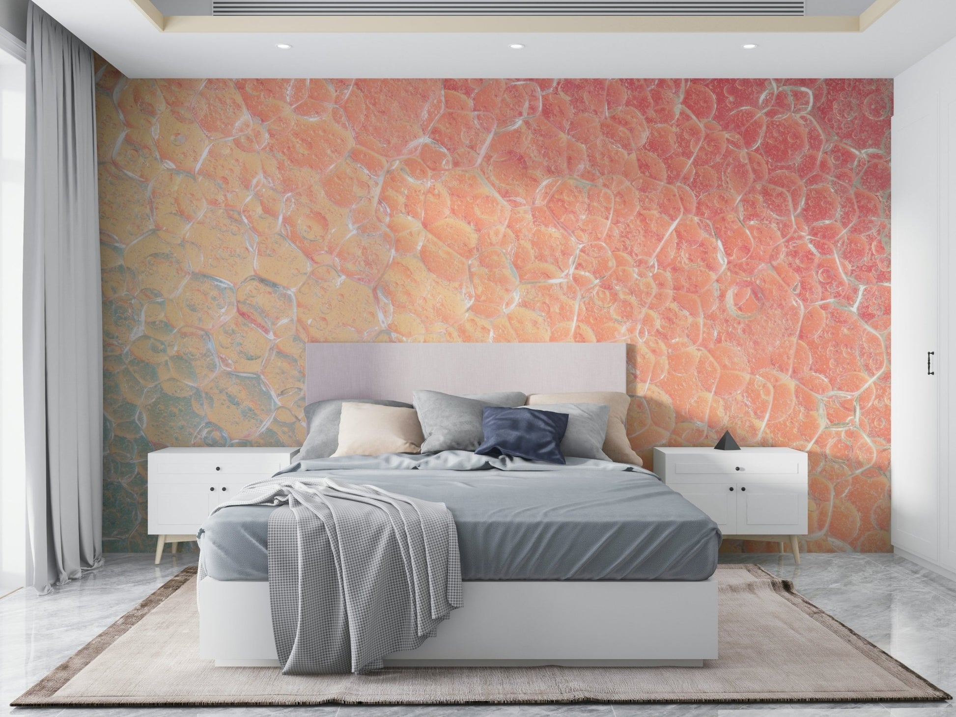 A serene ethereal design wall mural for your decor.

