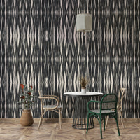 Neutral dark mural wallpaper for interiors

