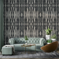 Textured dark grey wallpaper design

