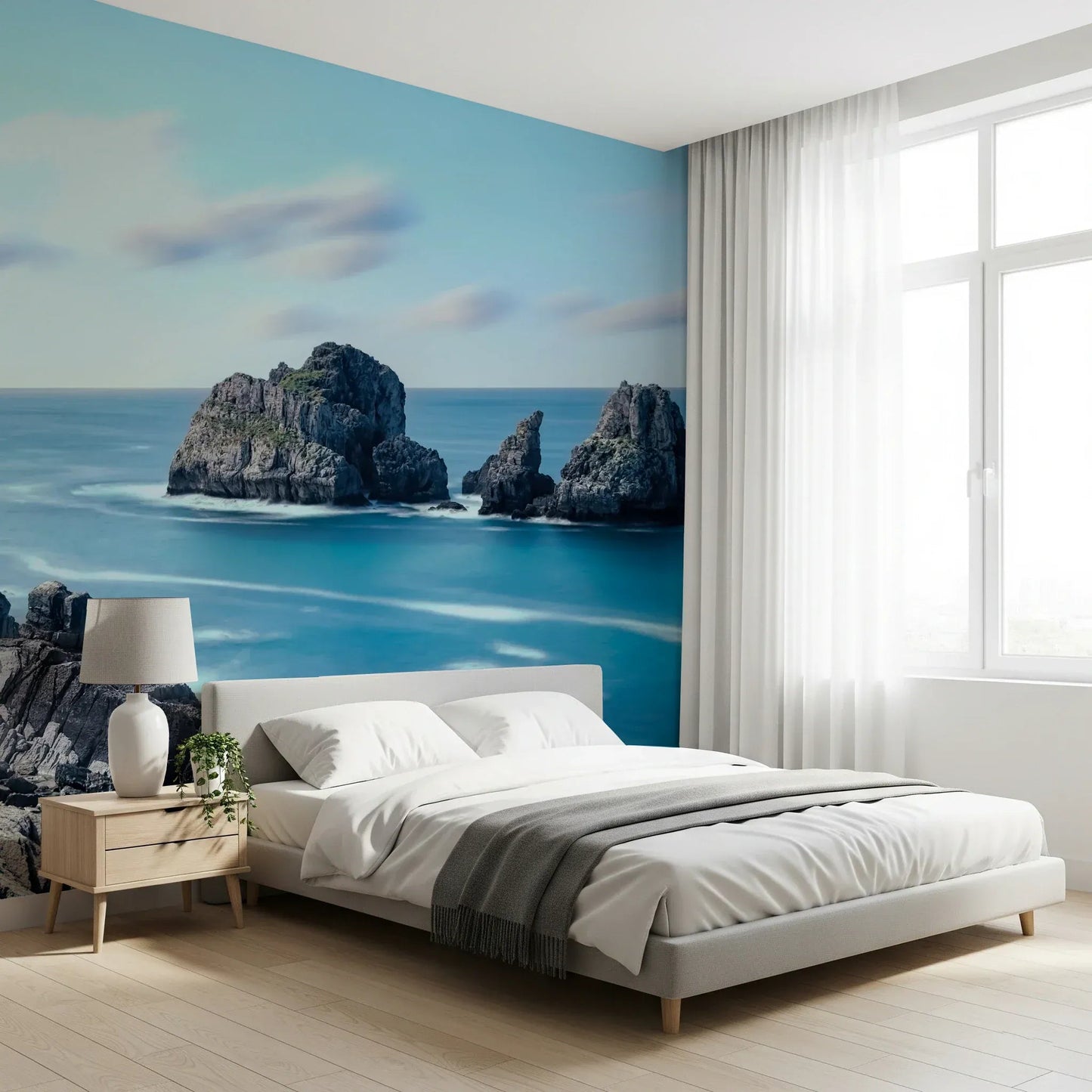 Ethereal Coastline Wall Mural