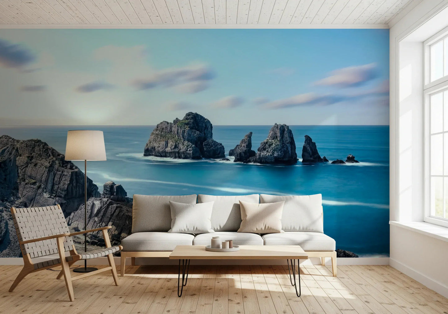 Ethereal Coastline Wall Mural