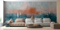 Ethereal Dusk Texture Mural - Giffywalls