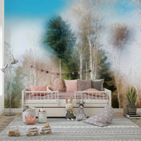 Ethereal Forest Landscape Photography | Tranquil Nature Art Print Wall Mural
