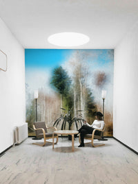 Ethereal Forest Landscape Photography | Tranquil Nature Art Print Wall Mural