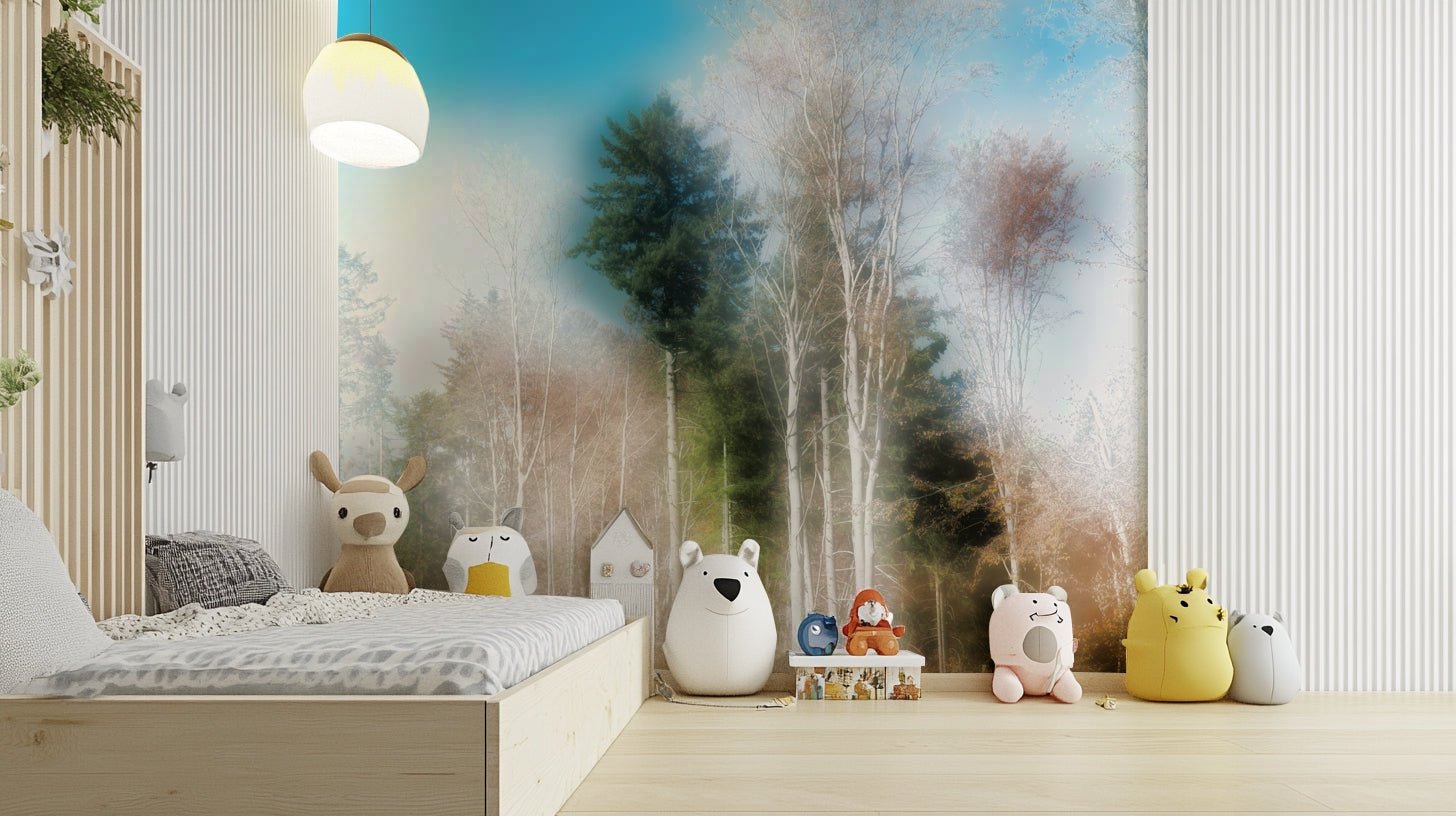 Ethereal Forest Landscape Photography | Tranquil Nature Art Print Wall Mural