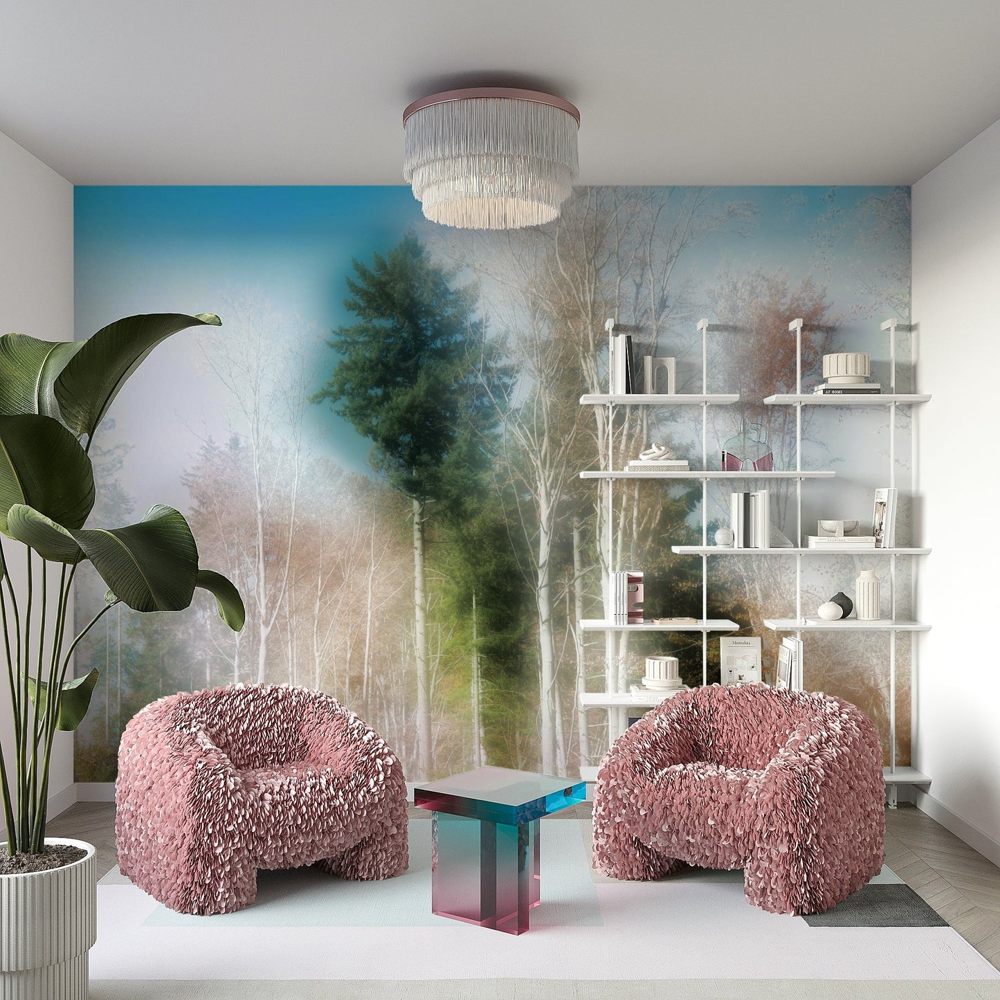 Ethereal Forest Landscape Photography | Tranquil Nature Art Print Wall Mural