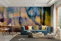 Ethereal Forest Light Photography | Abstract Nature Art Print | Colorful Blurred Landscape Wall Mural
