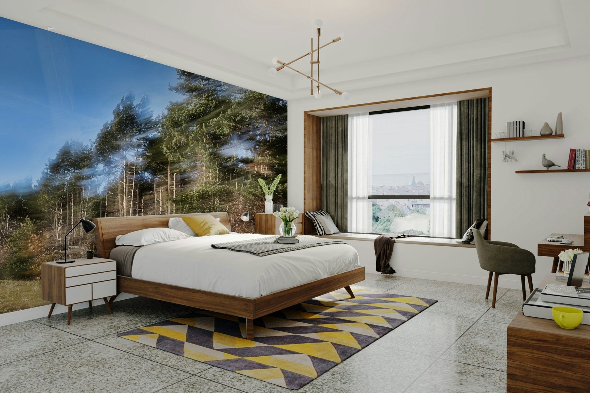 The style is artistic and abstract, often feeling painterly or dreamlike.
